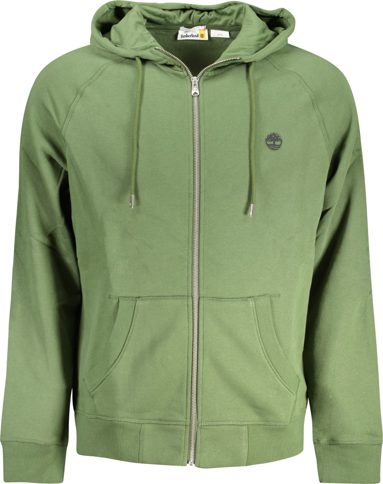 Zipen pulover za moške Timberland, zelen