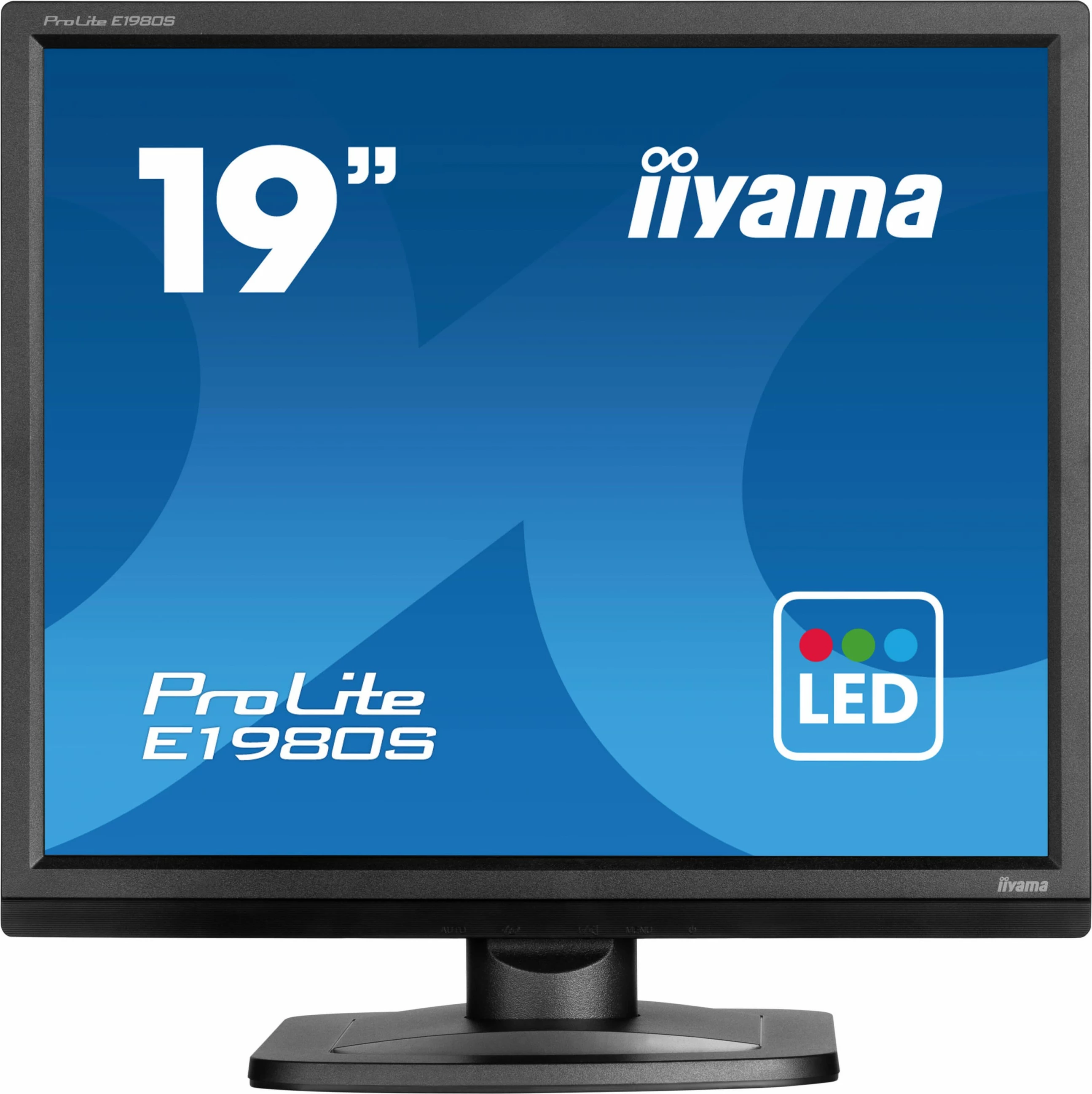 19" LED monitor iiyama ProLite E1980S-B1, 1280 x 1024, črn