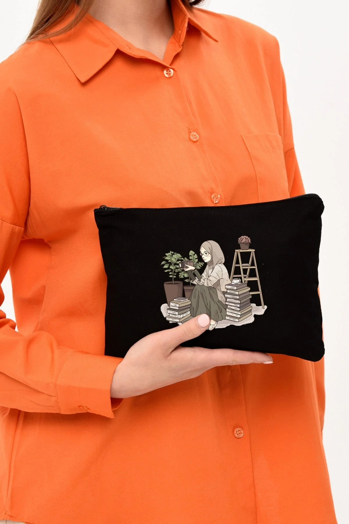 Kozmetična torbica Zoozie Bags, črna, 25 x 18 cm