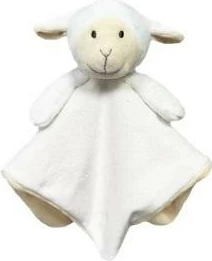 Plišasta igračka ovčka TULILO Miluś, 25x25 cm, bela