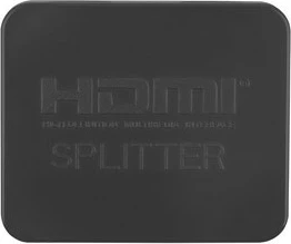 HDMI razdelilec Lanberg SPV-HDMI-1002 1x HDMI vhod, 2x HDMI izhod, 4K 30Hz, napajanje USB-C, črn