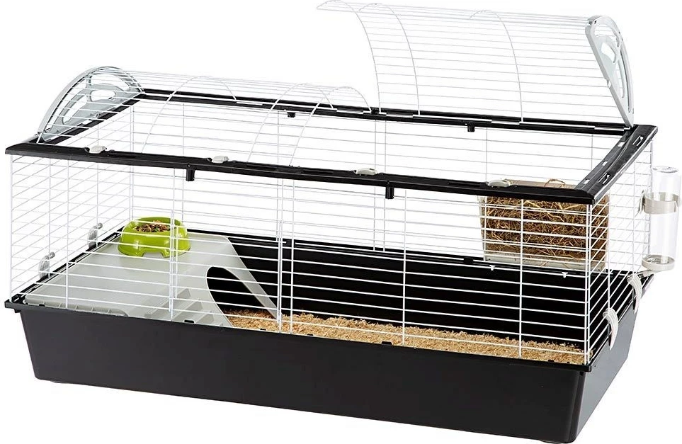 Kletka za zajce in morske prašičke Casita 120 FERPLAST, 1190x580x580 mm, bela