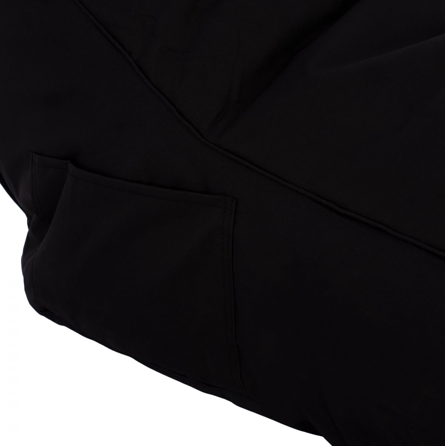 Pouf Alok črno z UV zaščito 140x70x60 cm