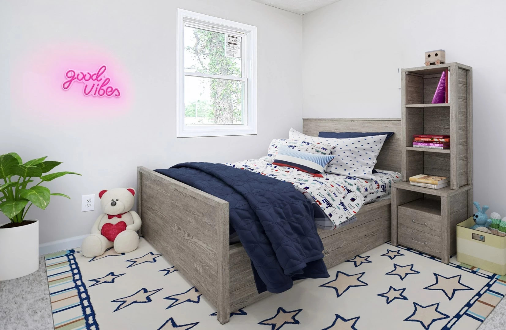 LED napis Activejet AJE-NEON VIBES, večbarven