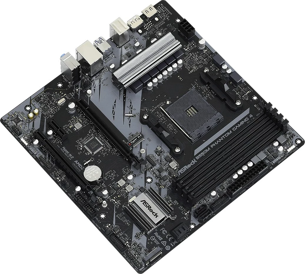 Matična plošča B550M Phantom Gaming 4 Asrock, Socket AM4, micro ATX