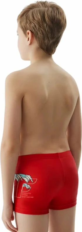 Plavalni bokserji za otroke 4F, rdeči