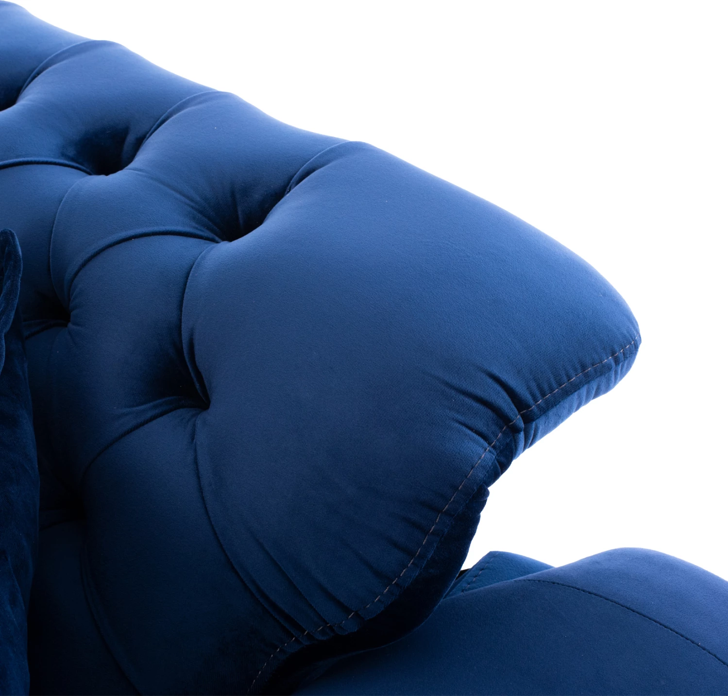 BENNINGTON, 2-sedežna raztegljiva zofa, modra