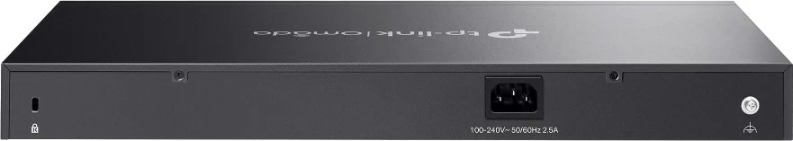 Stikalo z napajanjem preko omrežja TP-Link Omada SG2428LP, 28 priključkov Gigabit, 16 PoE+, sivo