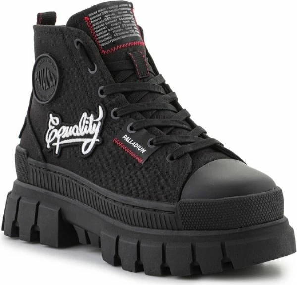 Superge Palladium Revolt Hi Patch W 99115-008-M, črne