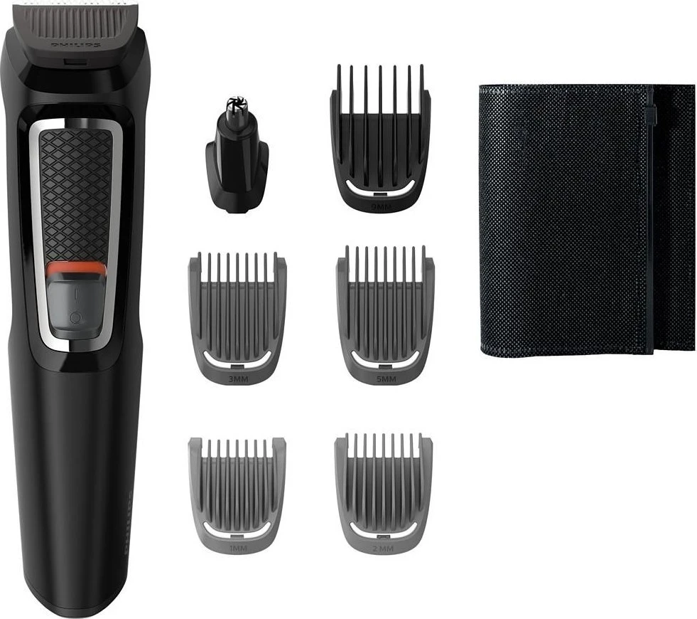 Večfunkcijski trimer Philips Multigroom MG3720/15, črn