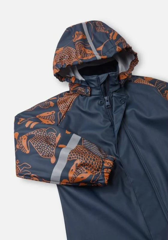 Otroški kombinezon Reima Roiske Navy Jr 5100022A-6984