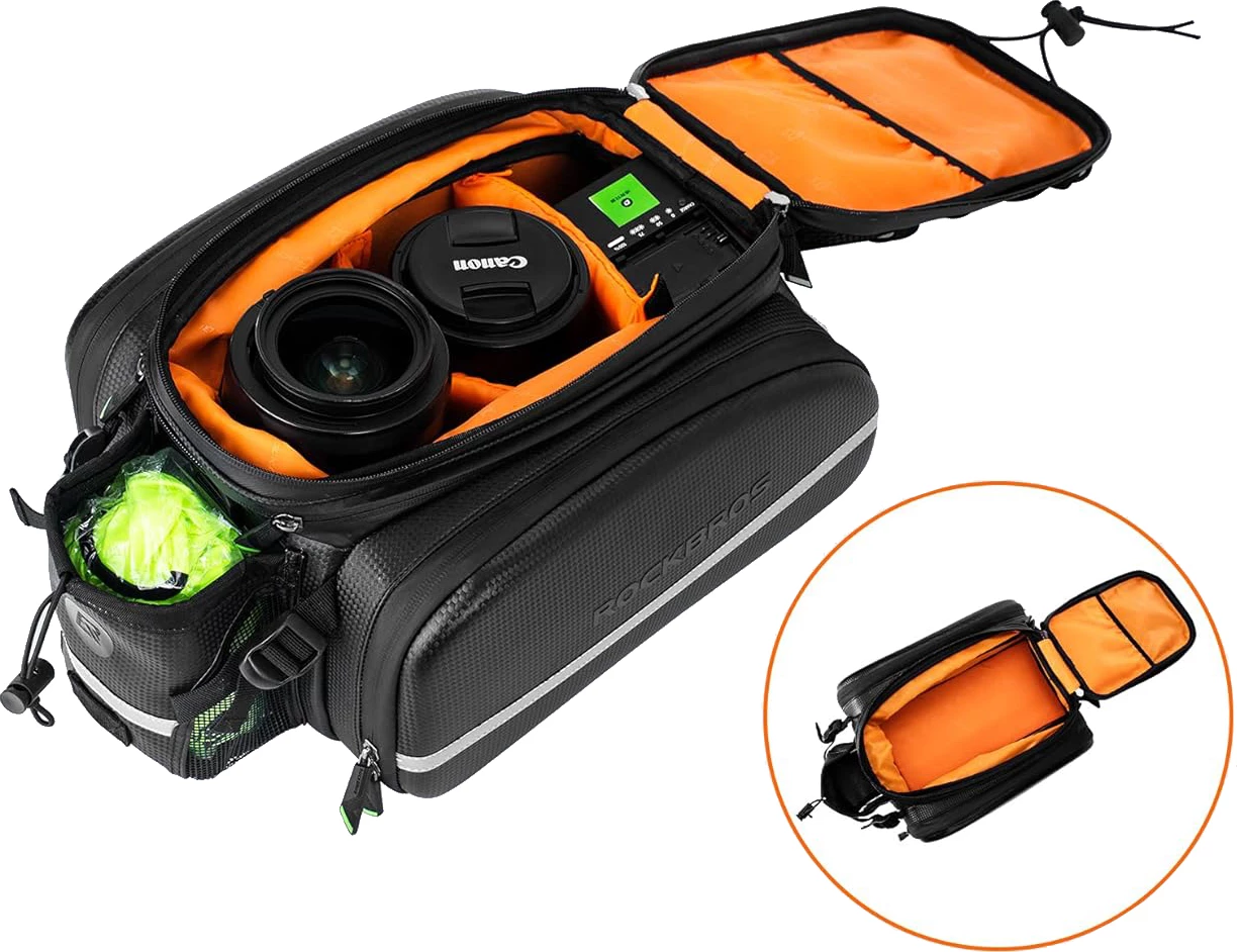 Torba za prtljago za kolo Rockbros A6-6, 35 L, črna