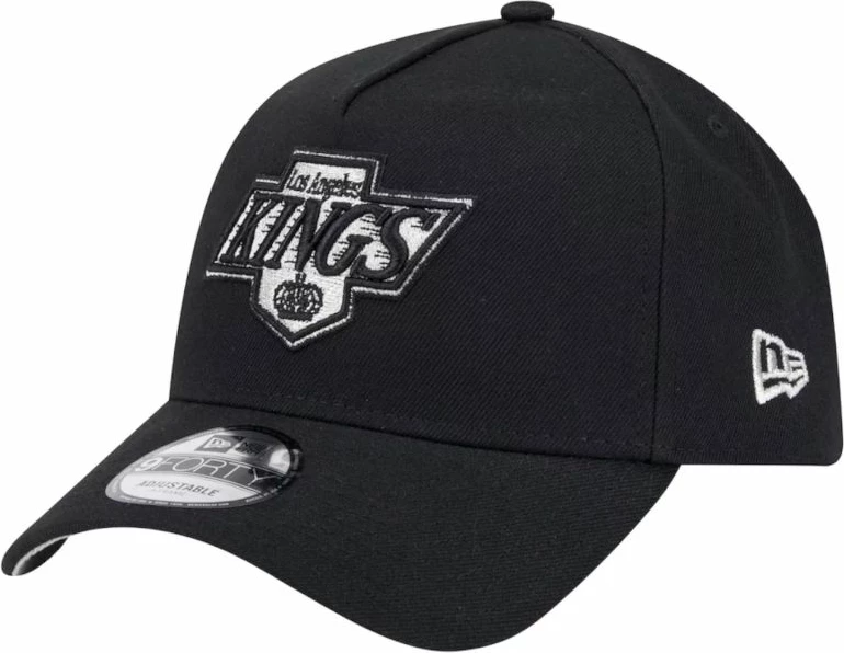 Kapica z logotipom Los Angeles Kings, New Era, črna