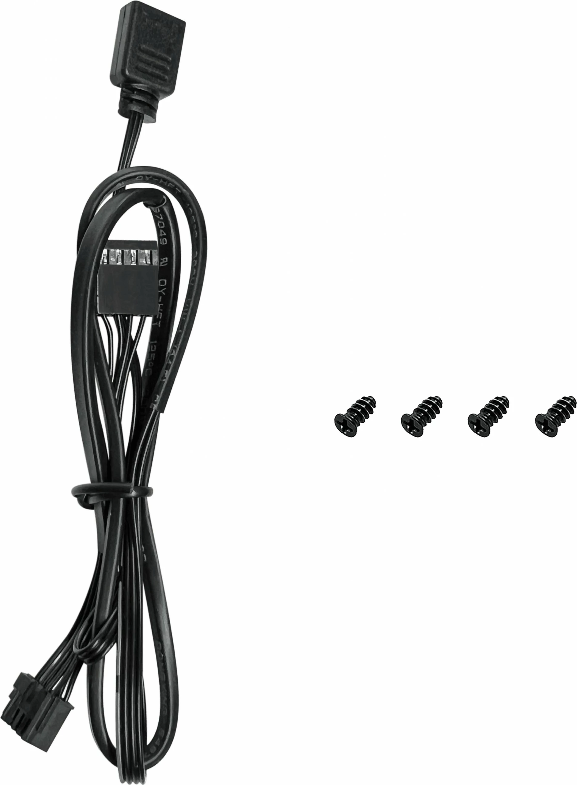 Ventilator za ohišje DeepCool FL12, 12 cm, LED RGB, črn