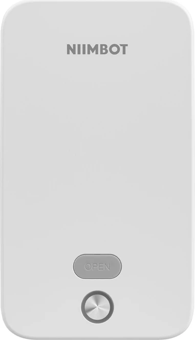 Prenosni tiskalnik etiket NIIMBOT K2, Bluetooth, širina 20–60 mm, kolut Ø110 mm do 1300 etiket, USB-B, bel