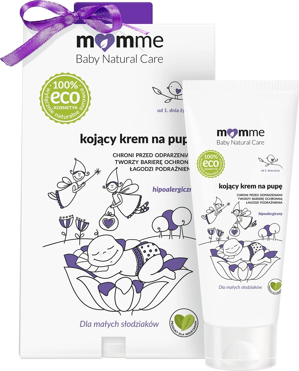 Pomirjevalna krema za ritko dojenčka MomMe 50 ml