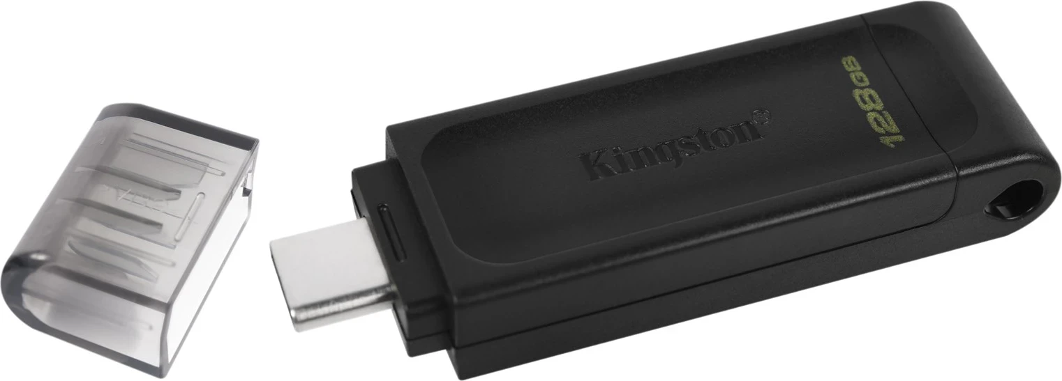 USB Kingston Technology DataTraveler 128 GB, črn