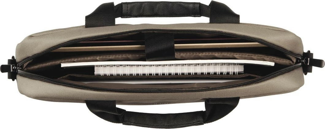 Torba za prenosnik Hama Terra 217234, 13,3", rPET, ramenski trak, bež