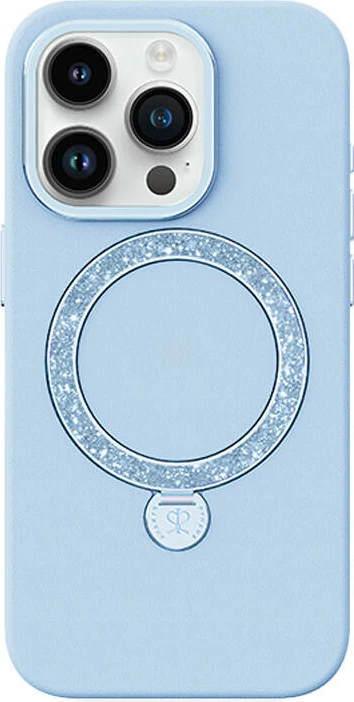 Ovitek z vrtečim se obročem Joyroom PN-14L2 za iPhone 14 Pro, moder