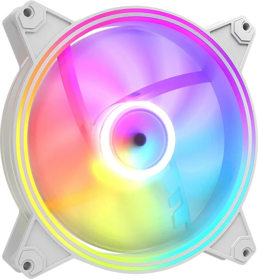 Hladenje računalnika MODECOM FAN-APEX-140S-ARGB-200, 140 mm, ARGB, bel