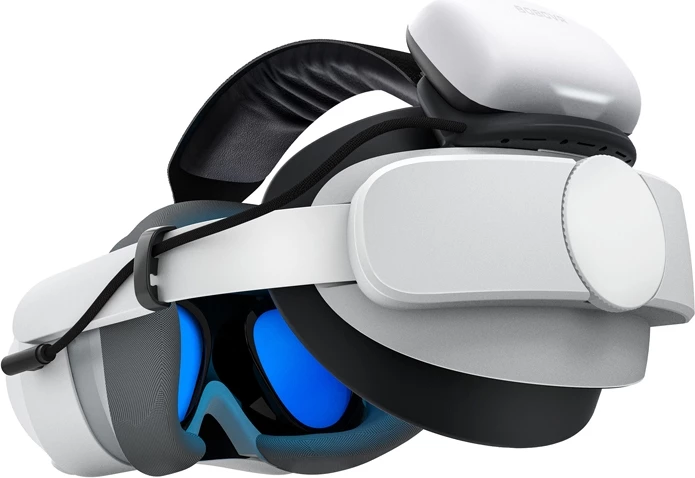 Pas z baterijo BoboVR P4U za Pico 4 Ultra/Ultra Enterprise, 10000 mAh, bel