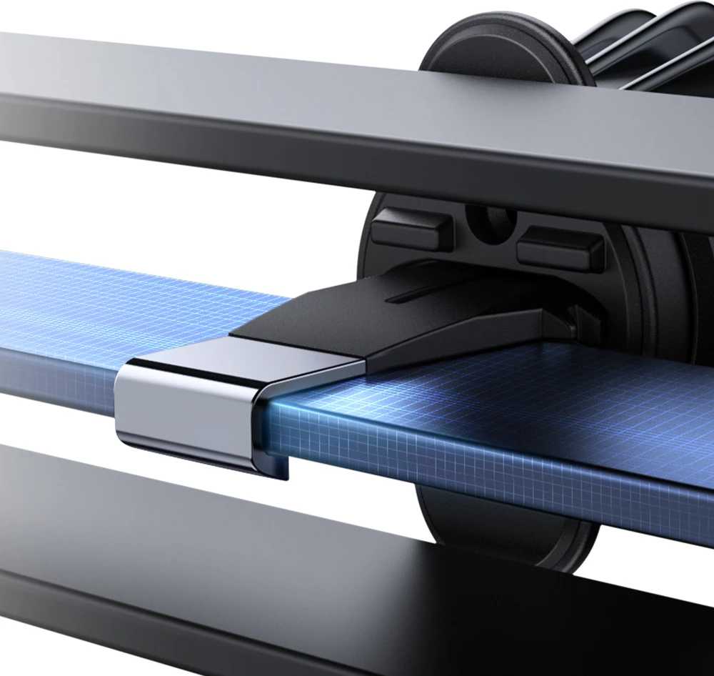 Magnetni avto nosilec z brezžičnim polnjenjem 15W, Joyroom JR-ZS240 Pro, črn