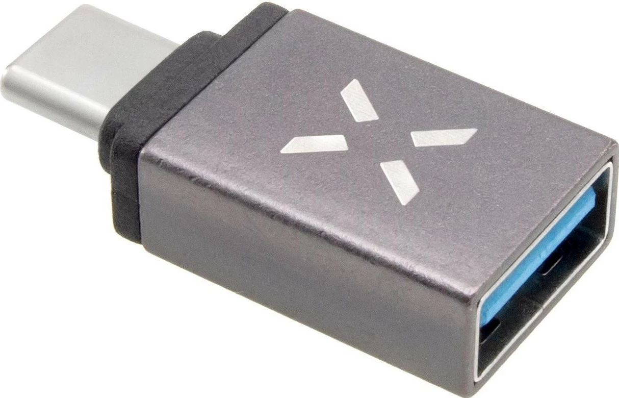 Adapter USB-A na USB-C, sivi