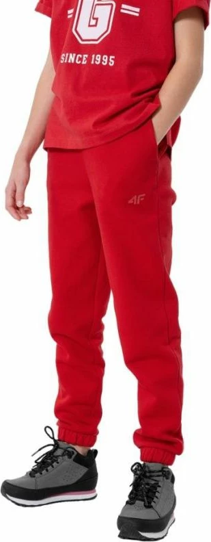Hlače za deklice 4F, rdeče