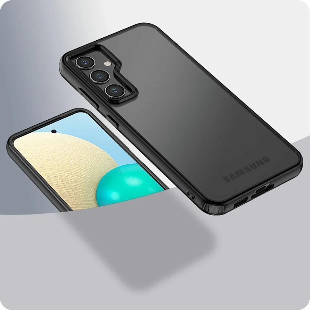 Zaščitni ovitek MagMat za Motorola Edge 50 Fusion 5G, mat črn — Tech-Protect
