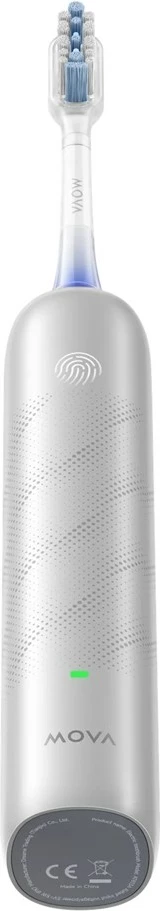 Sonična zobna ščetka Mova Fresh Pro, Bluetooth, srebrna