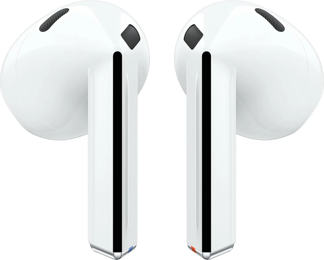 True Wireless Stereo ljubiteljske slušalke, Samsung Galaxy Buds3, bele
