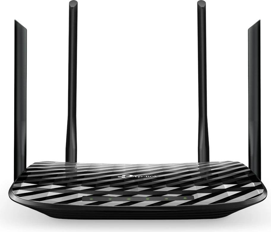 Brezžični usmerjevalnik Archer C6 TP-Link, Fast Ethernet, dvopasovni 2,4 GHz / 5 GHz, črn