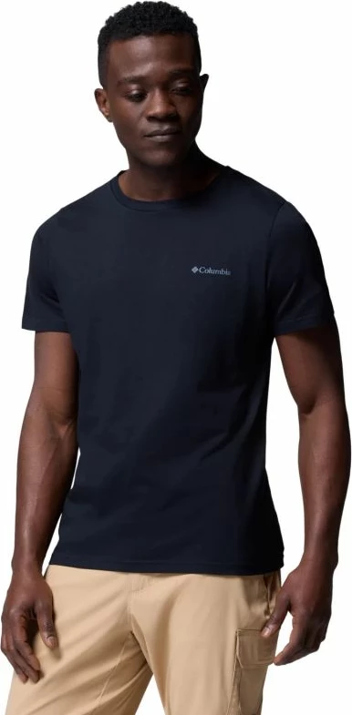 Majica za moške Columbia Rapid Ridge Back Graphic Tee II, črna