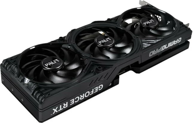 Grafična kartica Palit GeForce RTX 5070 Ti GAMING PRO-S, 16 GB GDDR7, 256-bit, 3 ventilatorji, črna