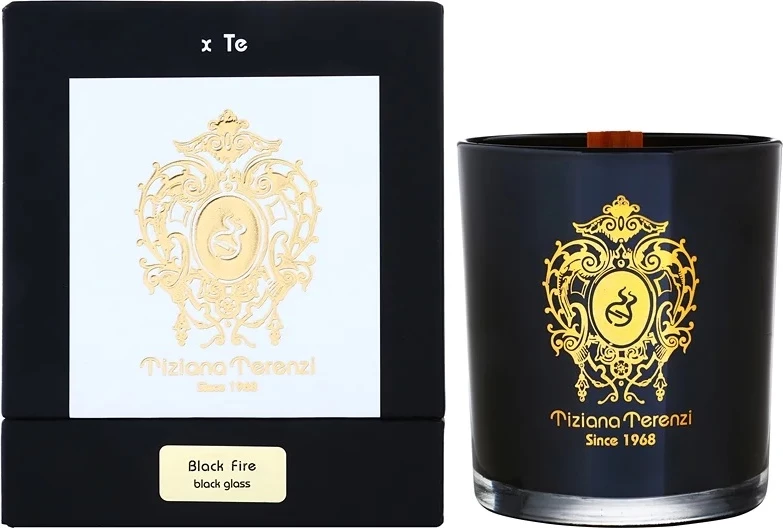 Aromatična sveča Tiziana Terenzi Black Fire, 170 g