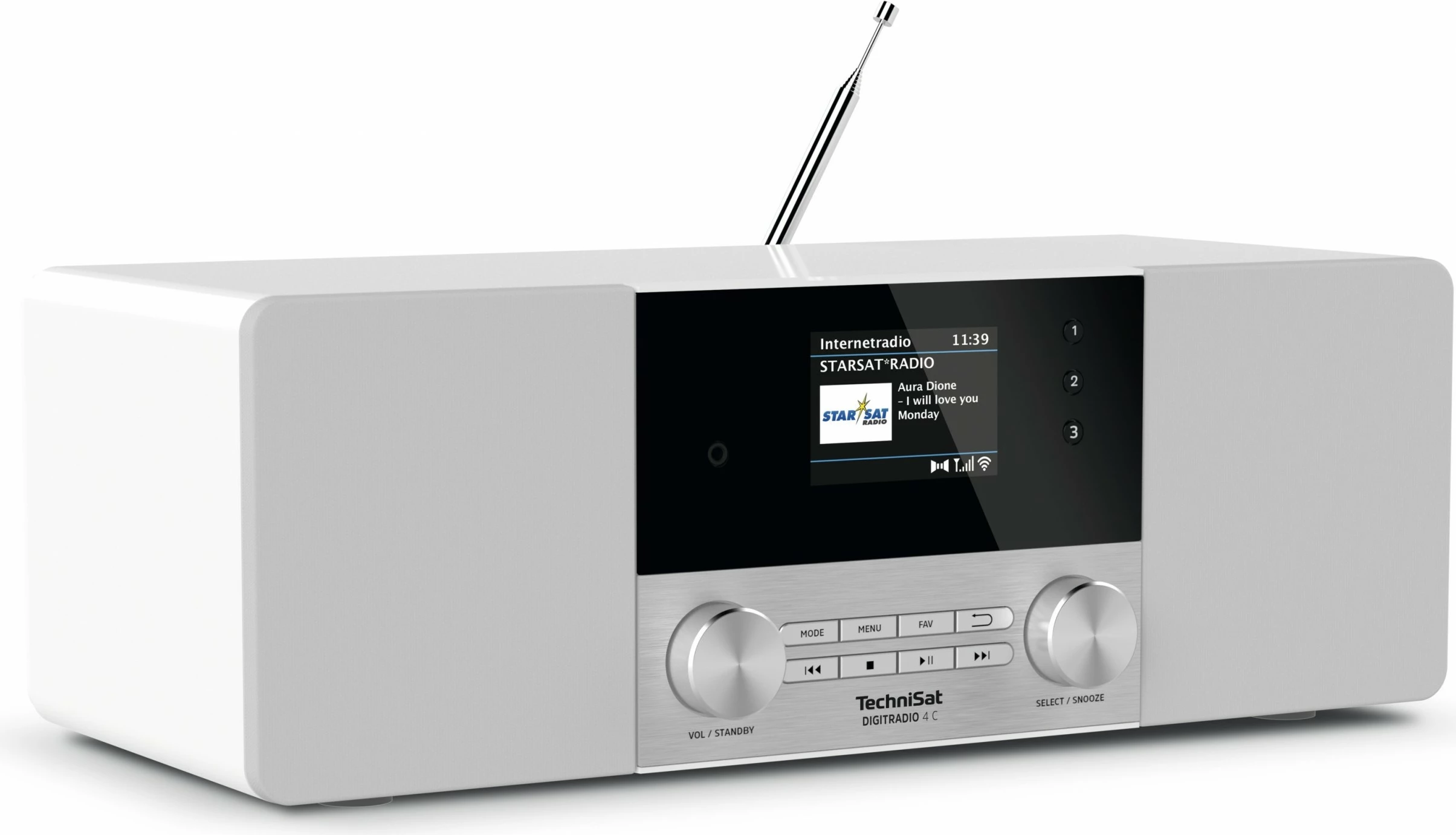 Digitalni radio TechniSat DigitRadio 4 C, bel