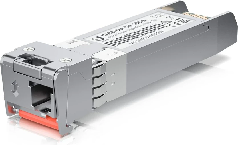 Transceiver modul za optično vlakno, 10000 Mbit/s, nerjaveče jeklo, 2 kosa, Ubiquiti UACC-OM-SM-10G-S-2