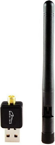 WiFi adapter Media-Tech MT4223, USB, z zunanjo anteno, črn