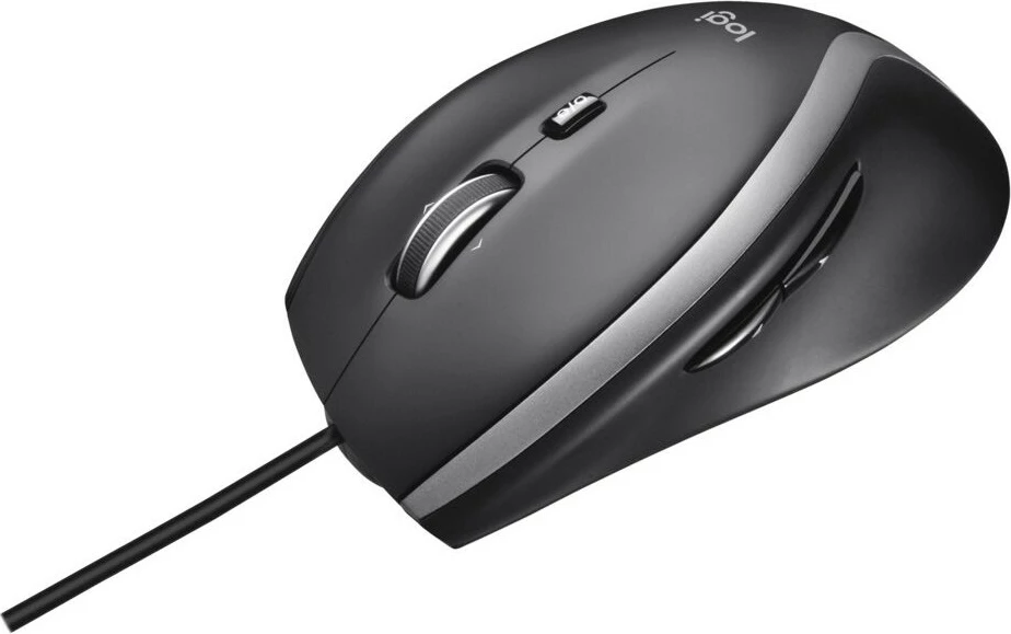 Lazerski miš Logitech LGT-M500, 1000 DPI, 6 gumbov, črn