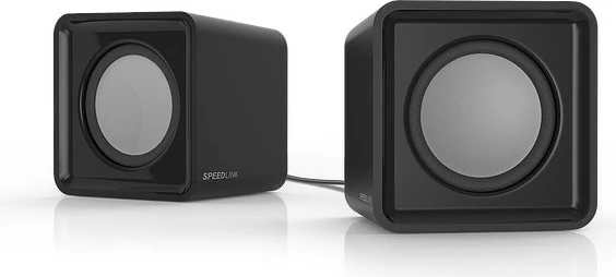 Stereo zvočniki Speedlink TWOXO, 2.0 kanalov, 5 W, črni