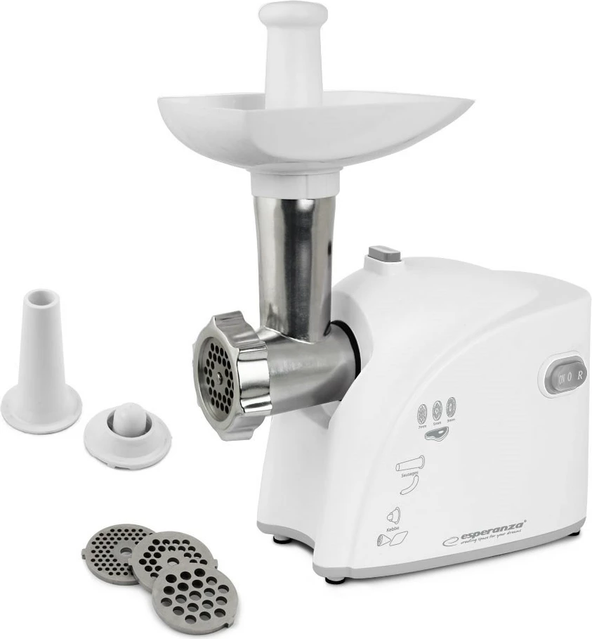 Mlinček za meso Esperanza MUSAKA, 2200 W, bel