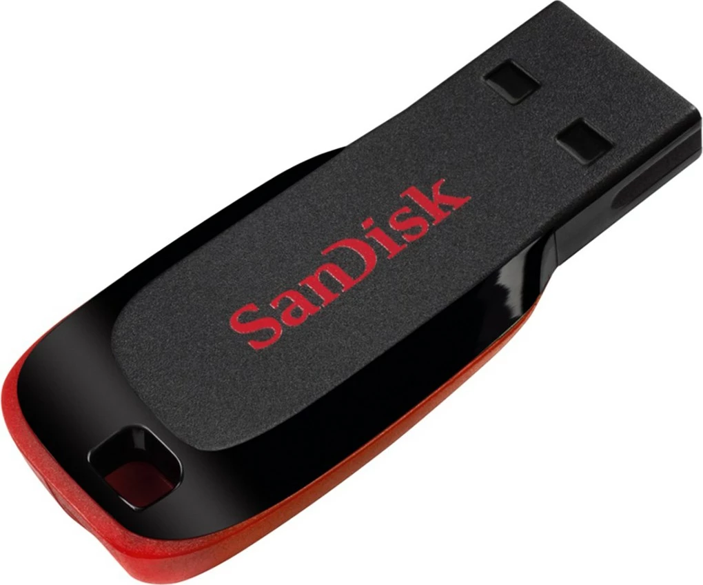 USB 32 GB, črno-rdeč SanDisk Cruzer Blade