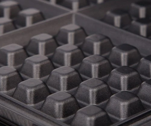 Pekač za vaflje Adler AD 3036, 4 vaflji, črn