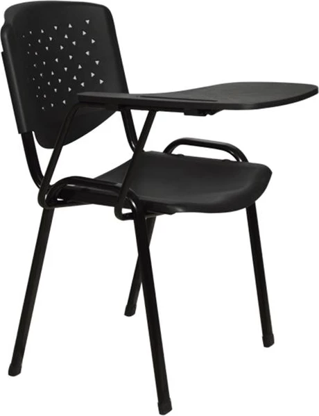 Konferenčni stol z mizo FH1038 FOLEJA Plastika Črna 52x55x77 cm