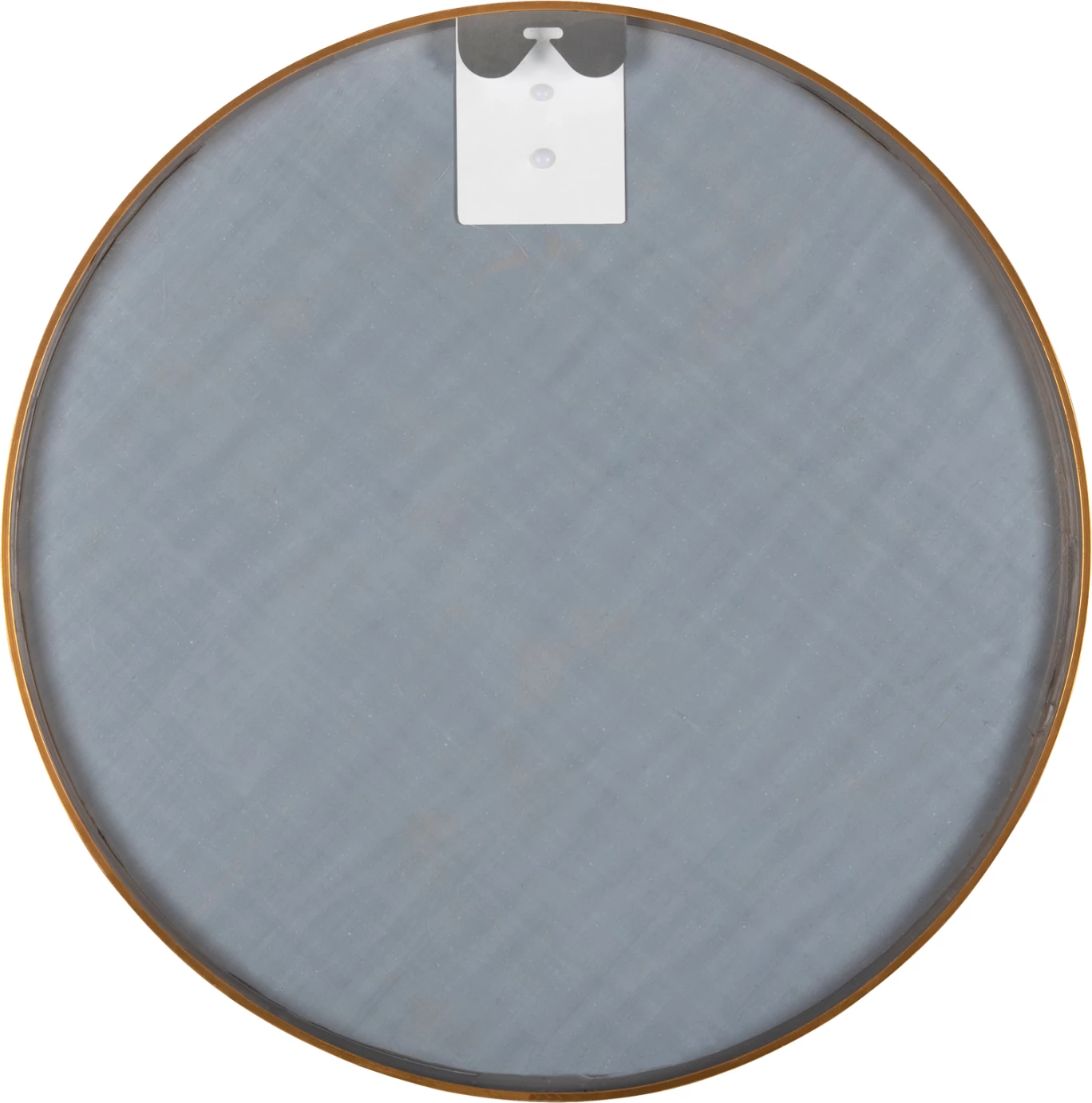 Okroglo stensko ogledalo FH9582.30 aluminijast okvir v zlati barvi Φ50x3 cm