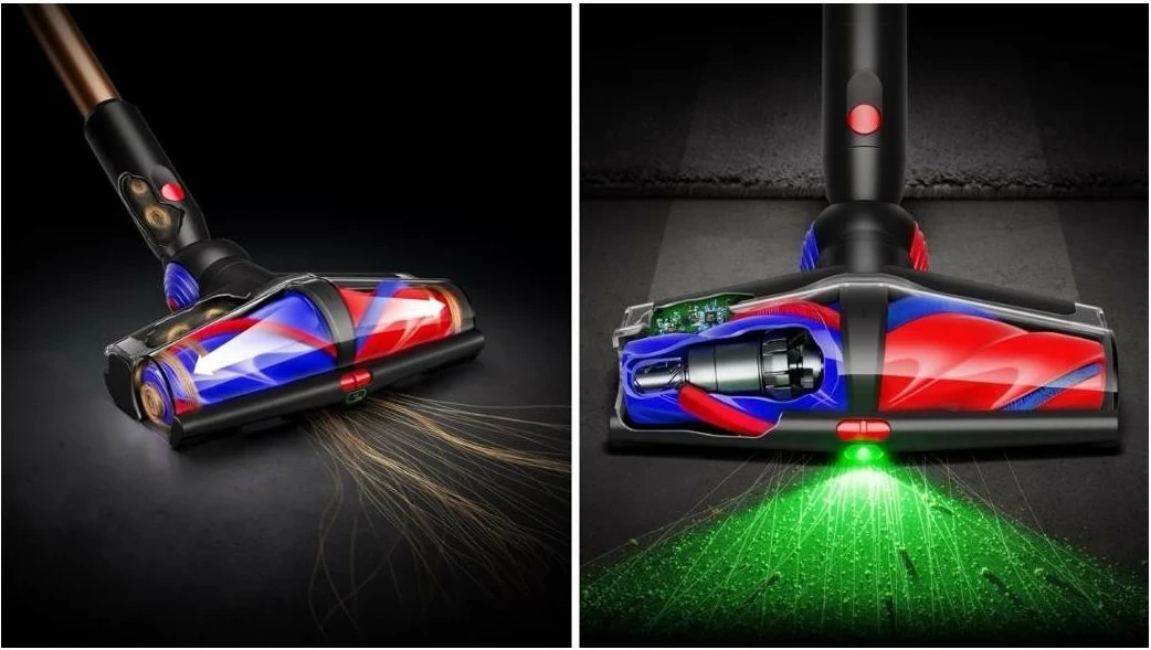 Sesalnik na baterijo Dyson V16 Piston Animal, 1,3 L, 70 min, črn