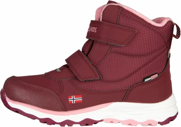 Zimske čizme za otroke Trollkids, rdeče