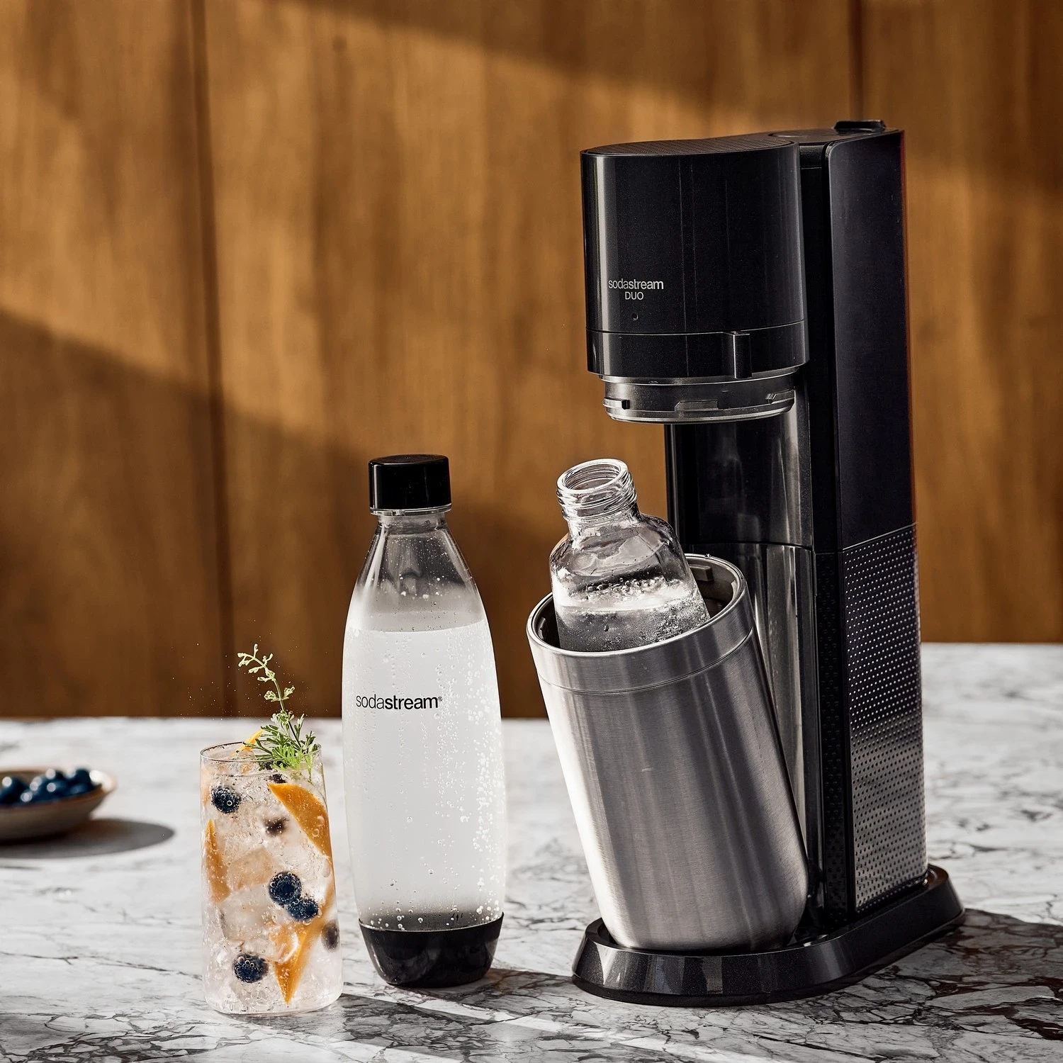 Sistem za karboniranje SodaStream Duo, črn