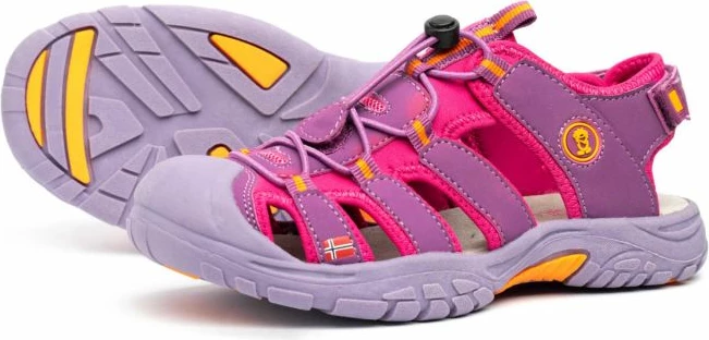 Športne sandale za otroke Trollkids, vijolične