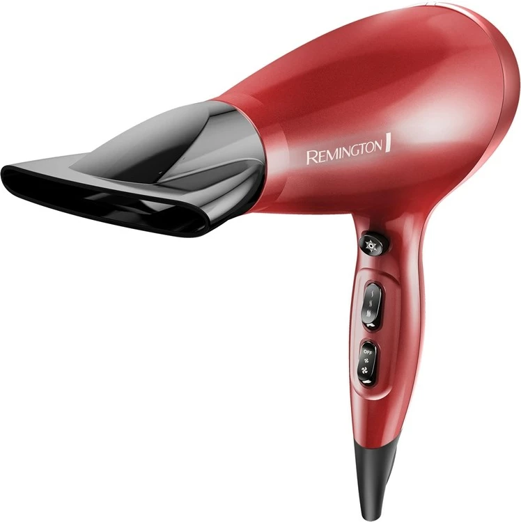 Sušilnik za lase Remington T|Studio Silk, 2400 W, rdeč